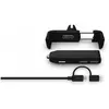 Image de Kit Car Deluxe Chargeur + Support auto + Câble Noir