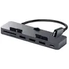 Image de Aluminum Type-C Clamp Hub Pro - Concentrateur (hub) - 3 x SuperSpeed USB 3.0 + 1 x USB-C - de bureau