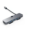 Image de Aluminum Type-C Clamp Hub Pro - Concentrateur (hub) - 3 x SuperSpeed USB 3.0 + 1 x USB-C - de bureau