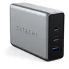 Image de Chargeur Secteur 100W 2 ports USB-C + 1 port USB-A Gris