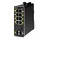 Image de Industrial Ethernet 1000 Series - Commutateur - Géré - 8 x 10/100/1000 (PoE+) + 2 x 1000 Base-X SFP (liaison montante) - Montage sur rail DIN - PoE+