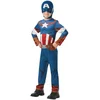 Image de Marvel - Avengers - Captain America Deguisement - Taille S 3-4 Ans Pour Enfant
