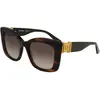 Image de Karl Lagerfeld Lunettes De Soleil Pour Femme 6139s moyen Brown 3/CAT2
