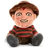 Image de Peluche Kidrobot Les Griffes de la Nuit - Phunny Freddy Kreuger Sitting Marron 20 cm KIROKR15864