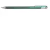 Image de Stylo roller encre gel Dual Métallic Pointe 1mm Vert et Bleu