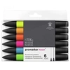 Image de Blister Winsor & Newton 6 marqueurs Neon