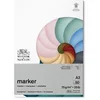 Image de Bloc papier bleedproof pour marqueur Winsor et Newton A3 75g 50 feuilles