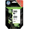 Image de 300 Pack De 2 Cartouches D'Encre Noire Et Trois Couleurs Authentiques (Cn637Ee) Pour Deskjet F4580 Et Photosmart C4680/C4795