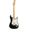 Image de Guitare électrique Stratocaster HSS Player II MN Black Forme ST