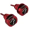 Image de Fender 'F' Locks, Red ATTACHE COURROIES ET STRAPLOCKS