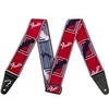 Image de Weighless 2 Monogrammed Strap sangle guitare rouge/blanc/bleu