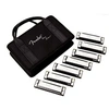 Image de Blues Deluxe 7 Harmonicas - 10 Trous Harmonicas en Pack