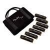 Image de Pack de 7 harmonicas blues deville (avec étui)