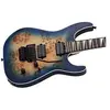 Image de MJ Series Dinky DKRP, Transparent Blue Burst guitare électrique avec Gotoh GE1996T
