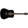 Image de CD-60S Dreadnought - touche noyer - Noire