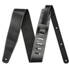 Image de Broken-In Leather Strap, Black 2.5 Sangles et courroies