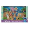 Image de Figurines et accessoires - LICENCE /STITCH - Coffret Deluxe - 13 figurines et accessoires, Stitch dans 5 poses, planche de surf