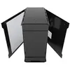 Image de Enthoo EVOLV - Tempered Glass Edition - tour - micro ATX - panneau latéral fenêtré (verre trempé) - pas d'alimentation - noir satin - USB/Audio