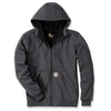 Image de Sweat à capuche zippé déperlant et anti-vent gris foncé M S1101759026M