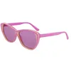 Image de Karl Lagerfeld KL6103S Lunettes, rose/jaune 58/13/140 pour femme, Rose et jaune en occasion ou reconditionné