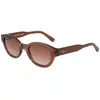 Image de Lacoste Lunettes De Soleil 6024s moyen Brown/CAT2