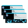 Image de 771C - Pack de 3 - 775 ml - cyan clair - original - cartouche d'encre - pour DesignJet Z6200, Z6600, Z6610, Z6800, Z6810