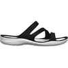 Image de Crocs - Swiftwater Sandal - Sandales femme Black / White - 36 - 37