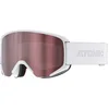 Image de ATOMIC Masque Atomic Savor pour adultes, Blanc, Monture Live Fit confortable, Vision claire grâce à la technologie d’écran Flash, Convient également aux porteurs de lunettes en occasion ou reconditionné