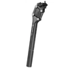 Image de parallélogramme tige de selle fixe 31,6 x 350 mm de noir d'aluminium