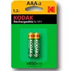 Image de Kodak Pile Rechargeable Ni-mh Aaa Lr3 650mah 2 Unités One Size