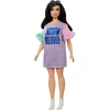Image de Fashionistas marionnette jeune fille marionnette violette robe fille 33 cm