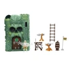 Image de Château des Ombres Grayskull les Maîtres de l'Univers Origins avec Accessoires Vert