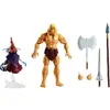 Image de Figurine Mattel Masters Of The Universe: Revelation Masterverse 2022 s Deluxe Savage He-Man & Orko Doré 18 cm MATTGYY41
