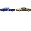 Image de Jeux de voiture Mattel Premium (x2) Bleu TU A2403320