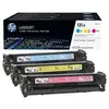 Image de HP 131A - Pack de 3 - jaune, cyan, magenta - original - LaserJet - cartouche de toner (U0SL1AM) - pour LaserJet Pro 200 M251n, 200 M251nw, 200