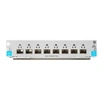 Image de E - Module d'extension - Gigabit Ethernet / 10 Gigabit SFP+ x 8 - pour HPE Aruba 5406R 16-port SFP+, 5406R 8-port 1/2.5/5/10GBASE-T PoE+ / 8-port