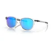 Image de Oakley - Pitchman R - Lunettes de soleil Polished Clear - Prizm Sapphire Cat 3