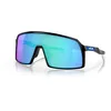 Image de Oakley - Sutro - Prizm - Lunettes vélo Polished Black - Prizm Sapphire Cat 3