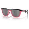 Image de Oakley - Frogskins Hybrid - Lunettes de soleil Matte Black / Neon Pink - Prizm Black Cat 3