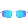 Image de Oakley - Flak 2.0 XXL - Lunettes vélo Polished White - Prizm Sapphire Cat 3