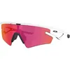 Image de Oakley - Sphaera Slash - Lunettes vélo Matte Clear - Prizm Road Black Cat 3
