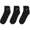 Image de Nike Golf Chaussettes Everyday Cush Ankle pack de 3, noir