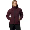 Image de Mountain Hardwear - Stretch Down Hooded Jacket - Doudoune femme Cocoa Red - S