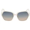 Image de GUESS Lunettes de Soleil GU00134 Shiny white 55/16/140 Femme en occasion ou reconditionné