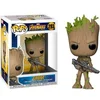 Image de Figurine Funko POP Marvel Avengers Infinity War Teen Groot with Gun Beige 9 cm 889698269049