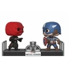 Image de Figurine Pop! Moment N°389 - Marvel - Twin Pack Captain America Et Crâne R