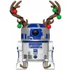 Image de Figurine Funko Star Wars POP! Bobble Head Holiday R2-D2 Blanc 9 cm FK33891