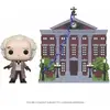 Image de Figurine Retour vers le Futur POP Funko Town Vinyl Doc w/Clock Tower Marron 9 cm FK46910