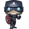 Image de Figurine de collection Funko Marvel's Avengers (2020 video game) POP! Captain America Bleu 9 cm FK47757