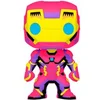 Image de Figurine Funko POP Marvel Iron Man Black Light Exclusive Rose 9 cm 889698488464